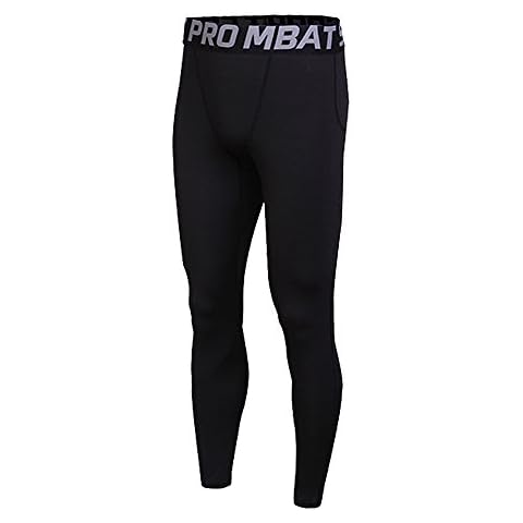 FELiCON Men's Compression Running Pants Cover