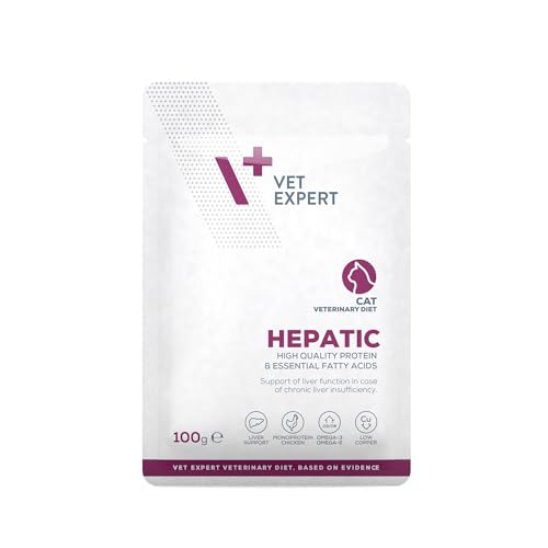 Vet EXPERT HEPATIC CAT Beutel 100g - Tiernahrung für Katzen