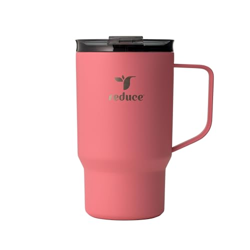 REDUCE Hot1 18 oz Hot1 Stainless Steel Insulated Mug with Temperature Adjusting Lid - Dual-Wall Vacuum