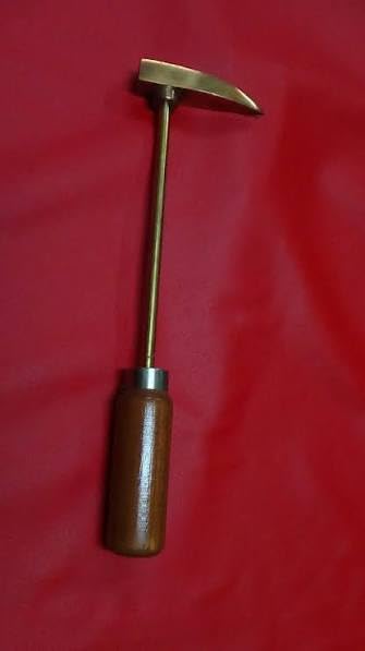 agnikarma shalaka silver ayurvedic heat cautery stick | surgical center shalaka, heat-retaining metallic, ayurvedic surgical tool