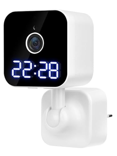 Cámara inteligente, 1080p HD de audio bidireccional WiFi, cámara de seguridad inalámbrica para interiores, cámara de red de vigilancia, cámara de seguridad WiFi de 360 grados para seguridad del hogar,