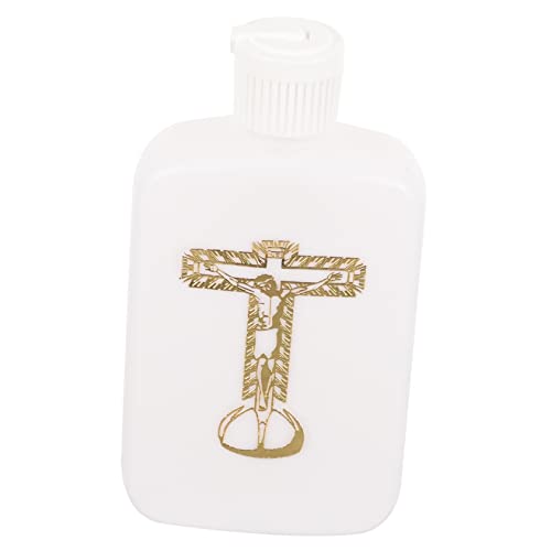 PRETYZOOM Botella De Agua Sagrada Católica Rellenable Vacía Para Rituales Religiosos Bautismo y Uso Personal Botellas Pequeñas Para Agua Sagrada