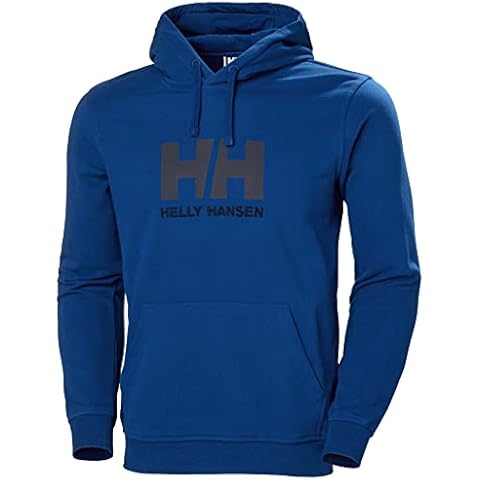 Helly Hansen Men's Logo Hoodie in Deep Fjord Cover
