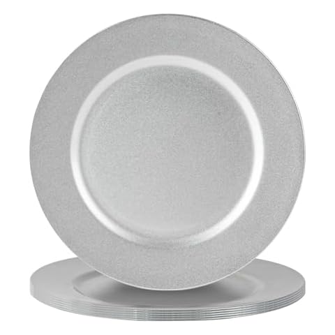 Argon Tableware Metallic Charger Plates Cover