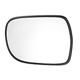 A ABSOPRO Heated Mirror Glass with Backing Plate Right Side Car Exterior Mirror Replacement Glass for Lexus RX330 2004-2006 RX350 2007-2009 RX400h 2006-2009