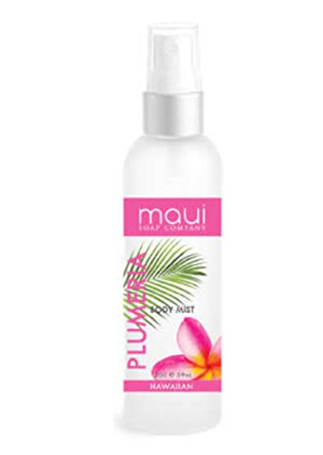 Maui Soap Company Hydrating Body Mist (2 Ounce, Plumeria)