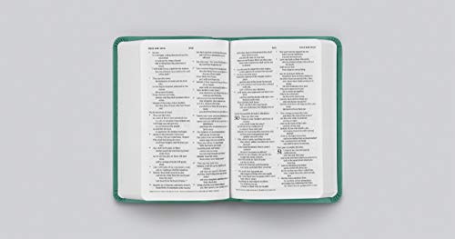 ESV Value Compact Bible (Trutone, Turquoise, Emblem Design): English Standard Version, Value Compact