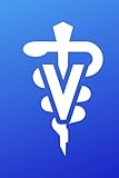 Notebook with the Veterinary Symbol of the Staff of Aesculapius, Caduceus, Perfect for Veterinary Medicine Professionals.: Veterinary Symbol of the Staff of Aesculapius, Caduceus Notebook