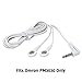 Discount TENS - Lead Wires Compatible with Omron Electrotherapy Devices with Snap Connectors, Replacement Lead Wires Compatible with Omron PM3030 TENS Units Only