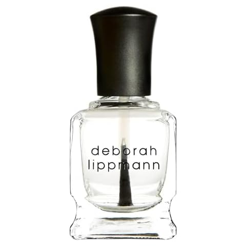 Deborah Lippmann Ultra Quick-Dry Top Coat, Clear | Protects Nail Polish Color, Long-Lasting High Shine | Fast Drying Finish for Manicure | Addicted To Speed, 0.5 Fl Oz Cover
