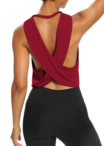 Bestisun Workout Tops for Women Yoga Athletic Gym...