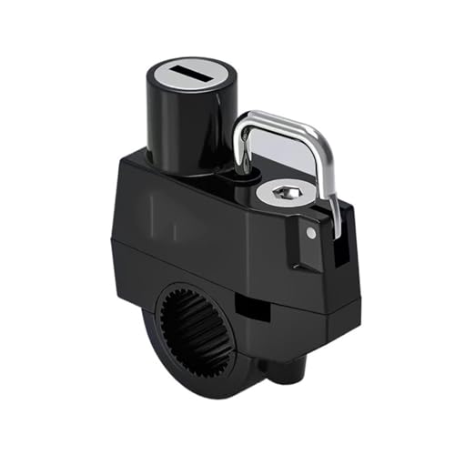 Motorbike Lock Security Fit for Interceptor 650 Motorcycle Helmet Lock Anti-Theft Security Safety Motorcycle Handlebar Lock