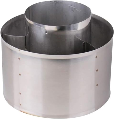 Protector antiplumón de 60 mm para mantener tu estufa sin lluvia 6
