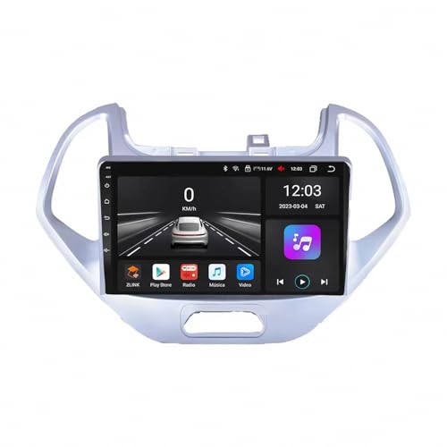 GPS Voiture Ford Edge Ranger à écran tactile HD fluide, mémoire 4G+64G et processeur 8 cœurs