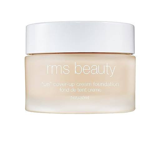 RMS Beauty “Un” Cover-Up Cream Foundation - Hydrating & Nourishing Organic Face Makeup Provides Lightweight & Even Coverage for Healthy, Luminous Skin - Shade 00 (1 oz / 30 ml)