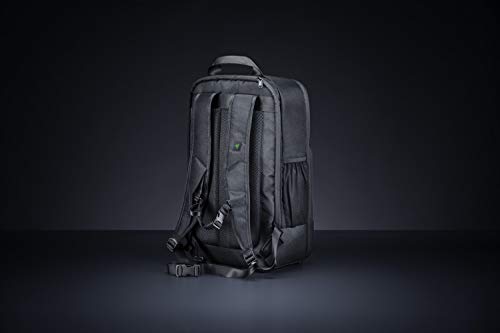 Razer Concourse Pro 18" Backpack: Tear Resistant Bottom - Front Utility Flap For Greater Accessibility - Scratch-Proof Interior - Padded Mesh Weave Straps - Fits Up To 18 Inch Laptops - Black #TOP2