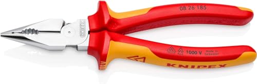 KNIPEX 08 26 185 alicate universal punta VDE 2