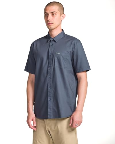 Volcom Men's Orion Short Sleeve Button Down Woven Shirt2