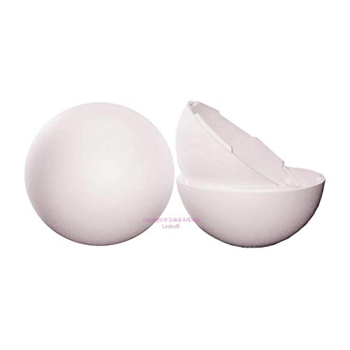Set di 2 palline di polistirolo diametro 40 cm
