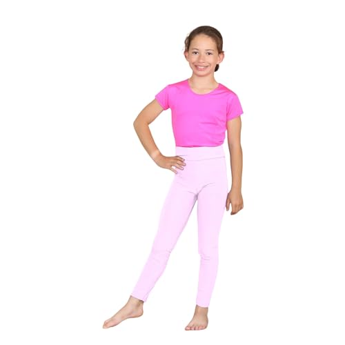 Leggings gym fille à taille haute pour le sport et la danse