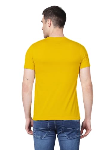 Image of Dollar Super Combed Cotton Mens Assorted Solid T-Shirt