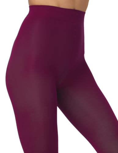 Image of HUE Women's Opaque Non Control Top Sheer to Waist Tights