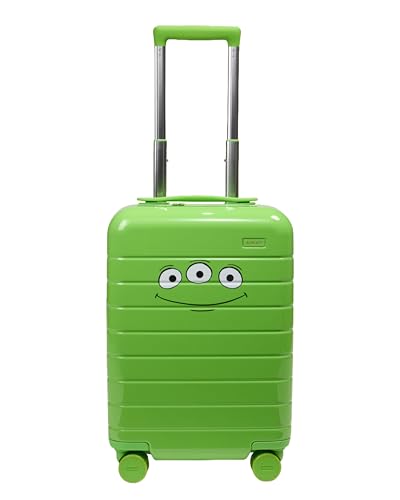 Away Toy Story 5 Kids Carry-On Luggage - 19-Inch Lightweight Hardside Suitcase with 360 Spinner Wheels Interior Compression System TSA-Accepted Lock - Alien Green