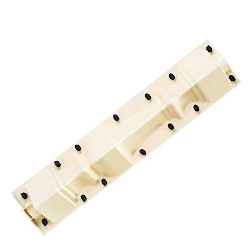 DIY Moulds Balustrades Mold Set Front Rear Roman Concrete Plaster Cement Railing Plastic Casting Mold Moulds for Court Balcony Garden Pool Walkways Decor Mould (70CMX18CM)