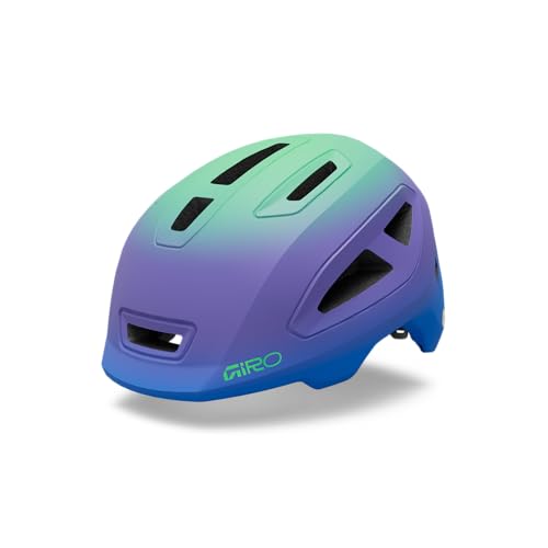 Giro Scamp II MIPS Youth Bike Helmet - Matte Blue/Green - Small
