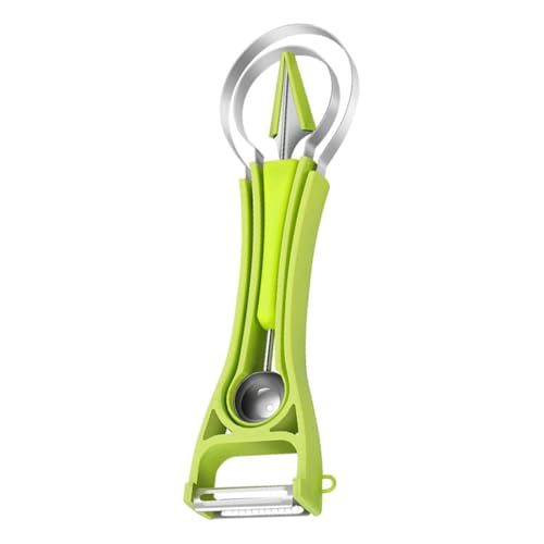 Alipis Scavino per Melone in Acciaio Inossidabile Utensile per Intagliare Frutta Multifunzionale Anguria Design Palla per Facile Uso