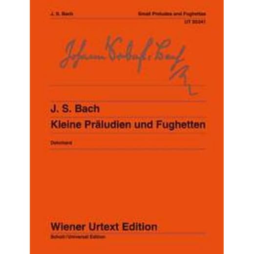 BACH J.S. - PEQUEÑOS PRELUDIOS Y FUGAS URTEXT