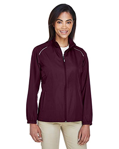 Ash City - Core 365 Ladies' Motivate Unlined Lightweight Jacket L BURGUNDY