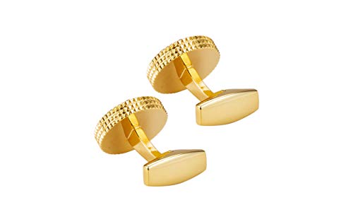 Men's Iconic Star Emblem Formal Executive Cufflinks