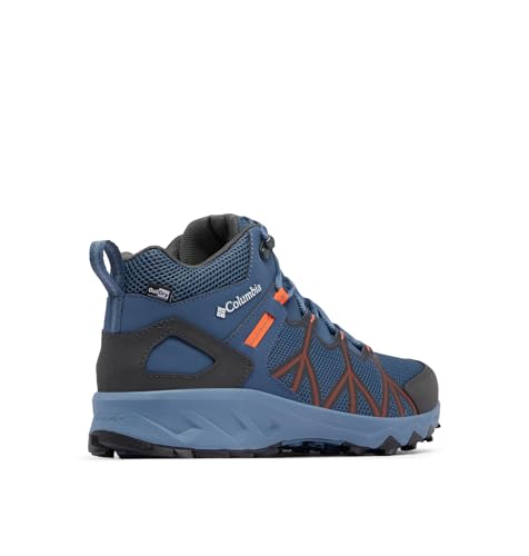 Columbia Mens Peakfreak II Mid Outdry, Mountain/Tangy Orange, 9.5
