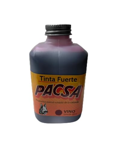 Cuidado Del Calzado, Wine Tinta Fuerte Pacsa Negro (NEGRO, 250ML)