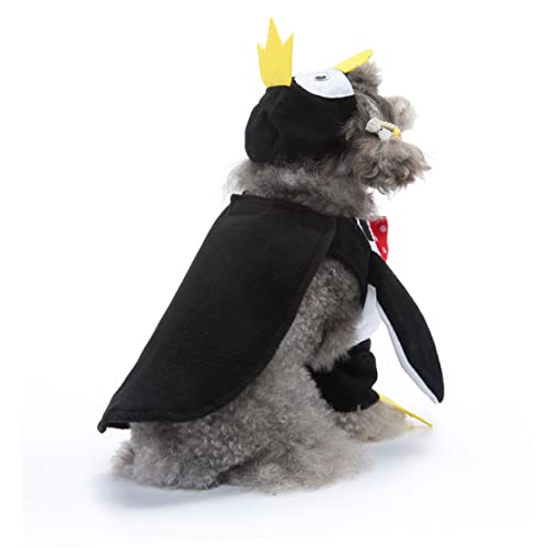 Disfraz capa de pingüino para perro talla M miniatura 2