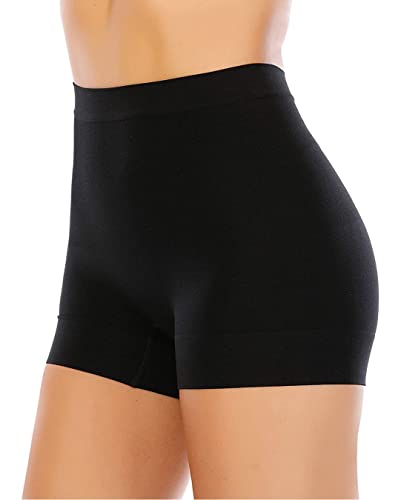 Fllik Women’s Spandex Cycling Yoga Gym Shorts (Pack of 1) (Cycling Shorts Gym Shorts Black M3_Black_2XL)
