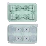 Bandeja para cubitos de – Space-Saving Elegant Indoor Sturdy Versatile Easy to Use hielo gatos, Molde, Moldes artesanales bricolaje gato, 3D 4 cavidades si | Multipurpose Outdoor Utility
