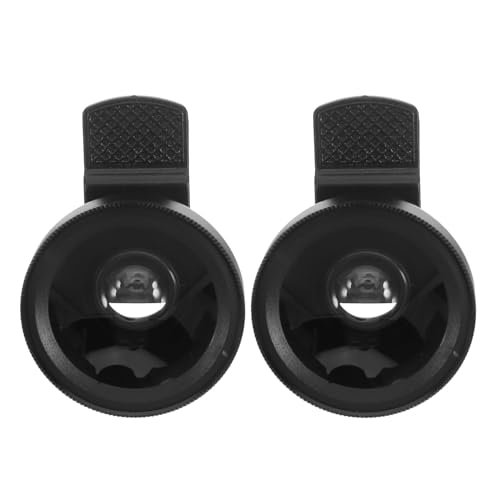 Kisangel 2pcs Smartphone Attachable Lens Wide Angle and Macro Lens for Cell Phone Photography Mobile Phone Camera Lenses Kit for Outdoor Travel