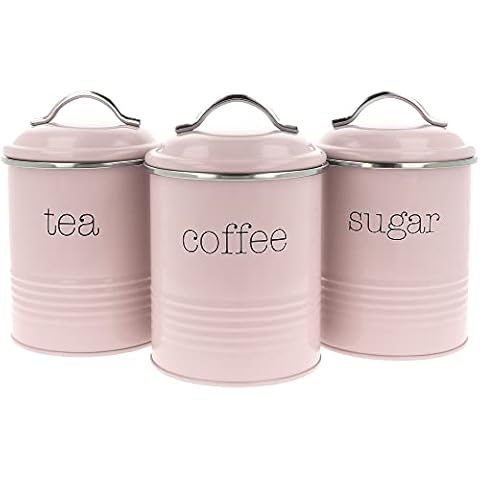 com-four® 3x Cajas de almacenamiento vintage Cover