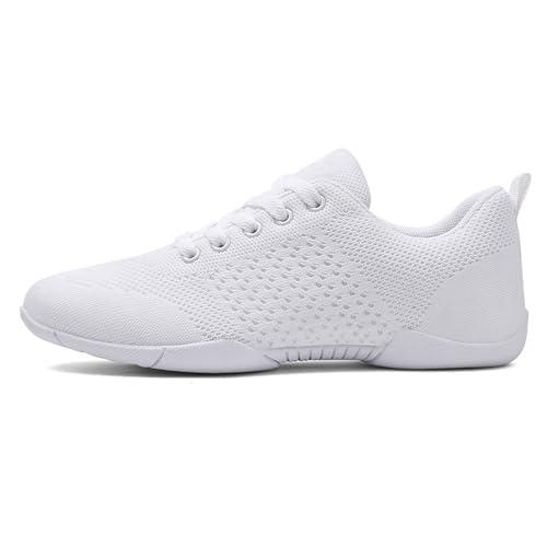 Zapatillas Baile Jazz Latino Mujer Moda Practicidad Zapatos de Baile Antideslizantes Baile Sneaker Ligeros y Transpirables para Danza en línea,Fitness y Entrenamiento de Danza.