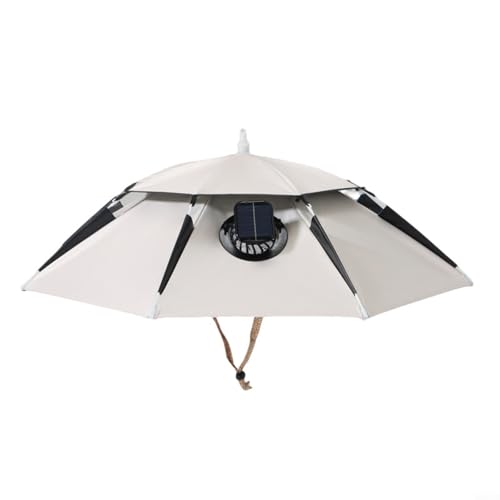 Chapeau parapluie rechargeable pour éliminer la chaleur pendant la pêche