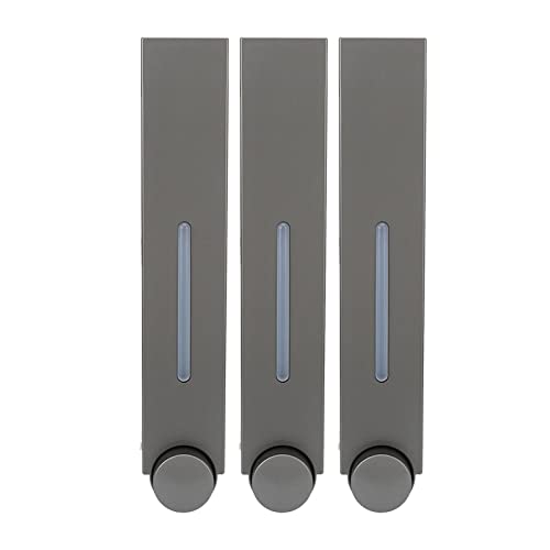 Tissting Shower Shampoo Dispenser, No Drill Shower Soap Dispenser, Wall Mounted Manual Soap Dispenser for Home Bath, Kitchen