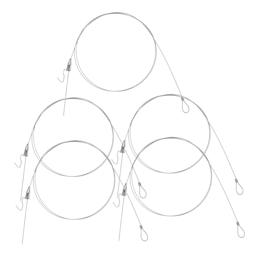 OSALADI 5ensembles Kit De Crochets Réglables Fil Métallique Pour Suspension De Photos Et Cadres Matériel De Suspension Mural Et Stable