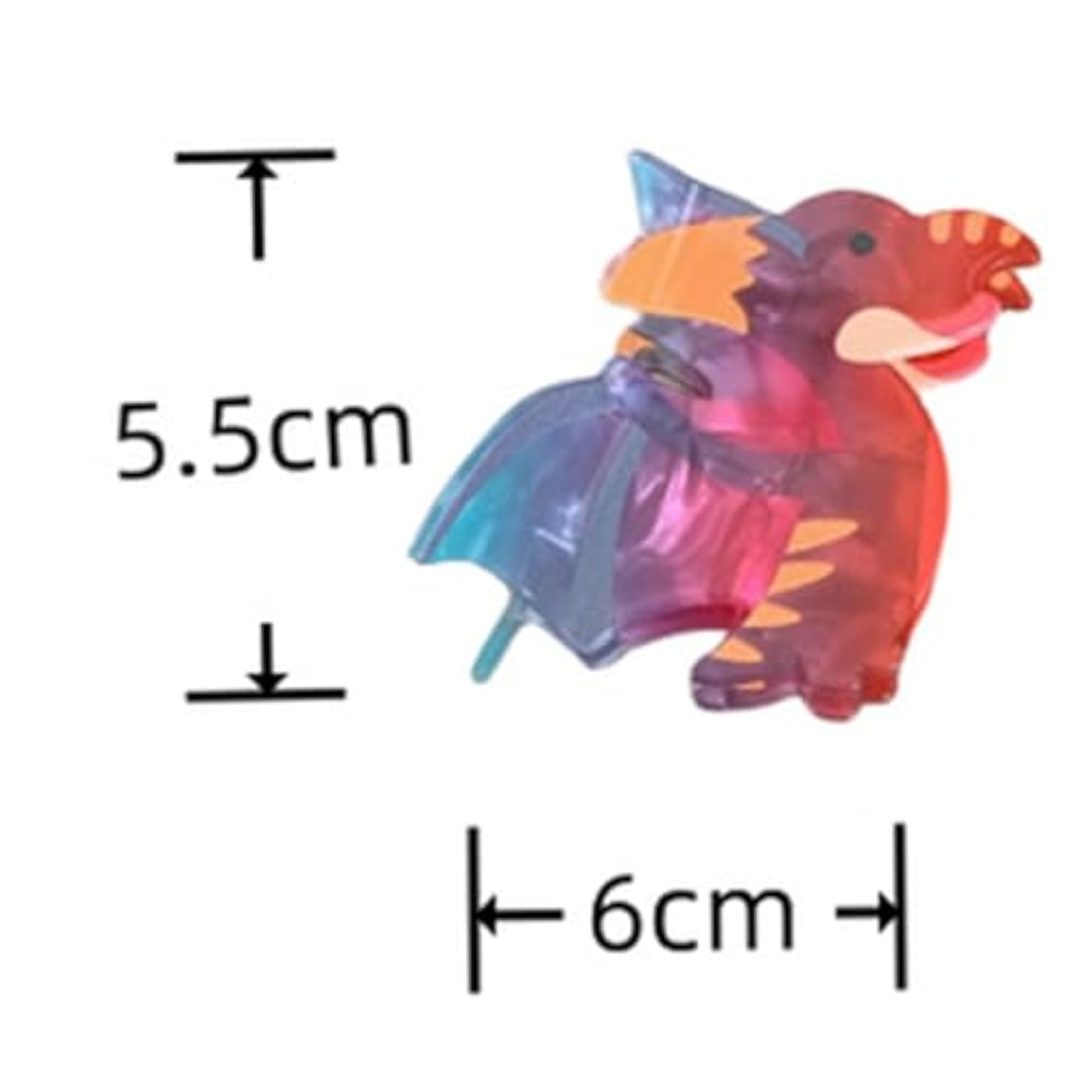 Dinosaur Hair Claw Clip Hairpins for All Hair Types