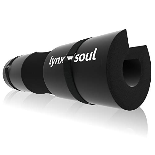 LYNXSOUL Pro-Grade Barbell Squat Pad - Neck & Shoulder Protective Guard Cushion Sponge
