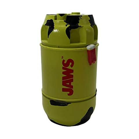 Factory Entertainment Jaws Barrel Bottle Opener, Yellow, Red Cover