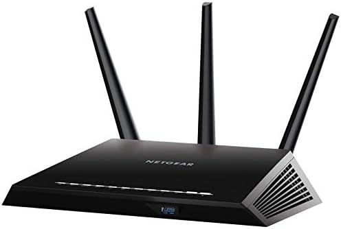 NETGEAR Nighthawk Smart WiFi Router (R7000P) - AC2300 Wireless Speed (up to 2300 Mbps) | Up to 2000 sq ft Coverage & 35 Devices | 4 x 1G Ethernet and 2 USB ports | Armor Security