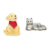 JOY FOR ALL Ageless Innovation Companion Pets Golden Pup Lifelike & Realistic Brown, 9.016 inches...
