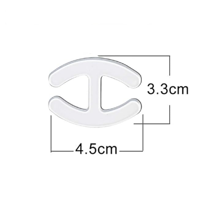 Image of DClub Razor Clips Bra Strap Clips Racer Back Conceal Straps Cleavage, Bra Strap clip holder hook, Anti Slip Bra strap holder
